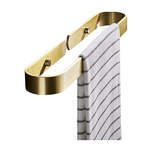Toallero Baño Inodoro Baño Toallero Toallero Espacio Aluminio Toallero Estante Acabado Montado en la Pared Toallero Toallero Torre de Cocina Baño Herrajes / Blanco / Decoración de 30 cm