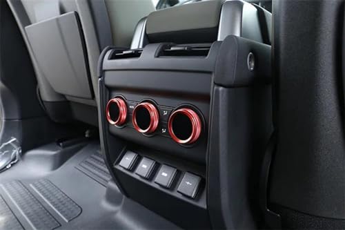 Bouton de climatisation arrière Defender 110 en alliage d'aluminium robuste