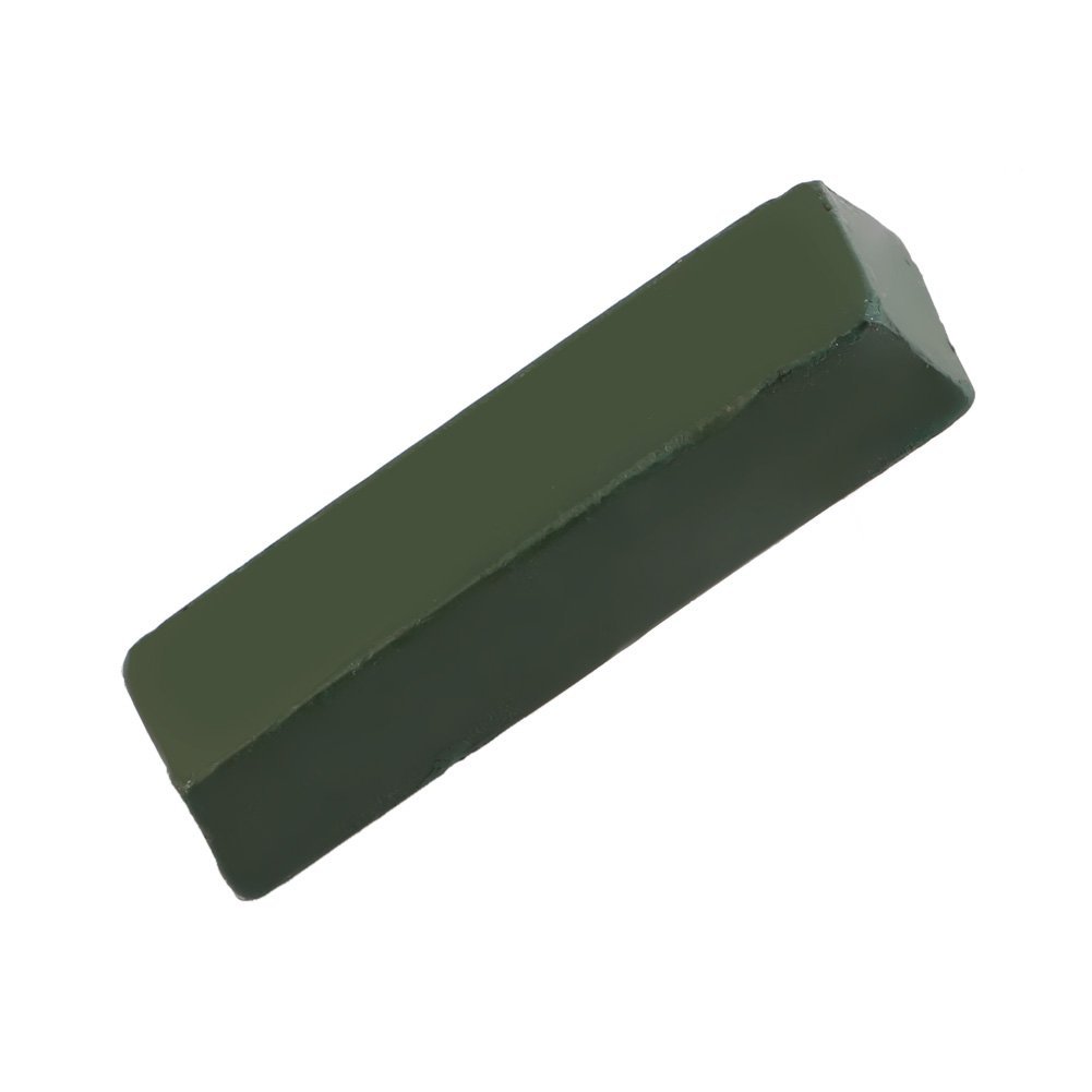 Pasta lucidante cromo ossido 140g verde fine abrasiva lucidatura cera affilatura