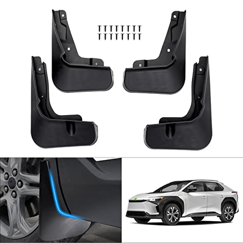 Image of Autorder Mud Flaps Splash Guards for 2023-2025 2026 bZ4X /Subaru Solterra Accessories Mudflap Fender Flares Front and Rear Mud Guard Set 4PCS