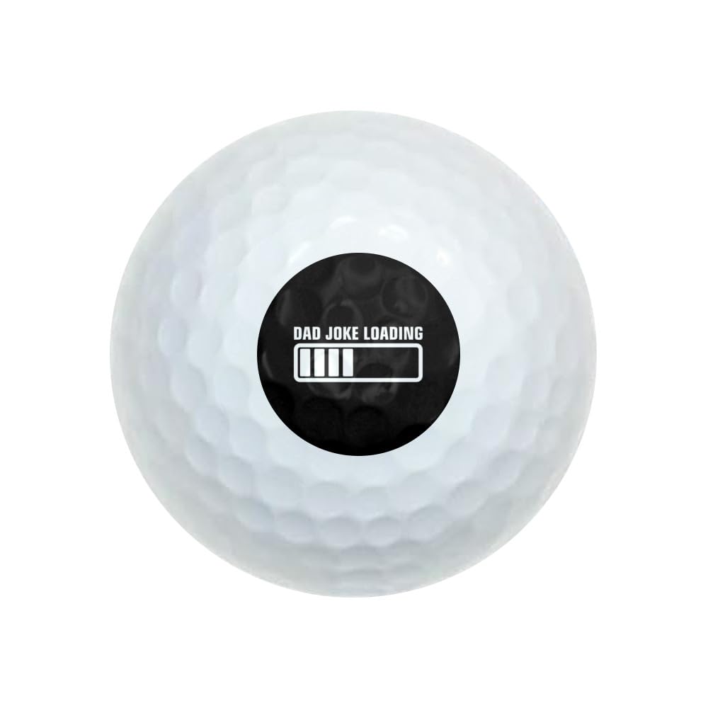 GRAPHICS & MORE Dad Joke Loading Novelty Golf Balls 3 Pack