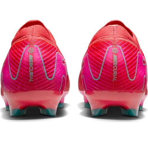 Nike Mercurial Vapor 16 Pro FG Low-Top Soccer Cleats (FQ8685-800, Ember Glow/Aurora Green)3