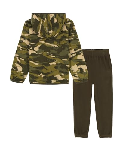 Image of Under Armour Boys' 2-Piece Hoodie Sweatshirt and Fleece Pants Set, Outdoor Collection