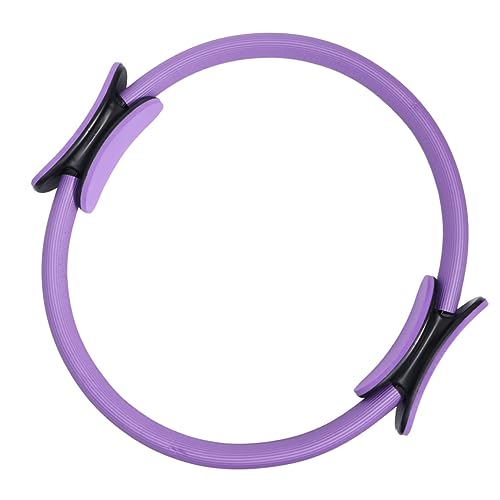 Toddmomy 1pc Pilates Ring Exercises Pilates Exercise Ring Yoga Resistance Circle Household Appliances Pilates Resistance Ring Thigh Circle Workout Pilates Circle Purple Tool Toning