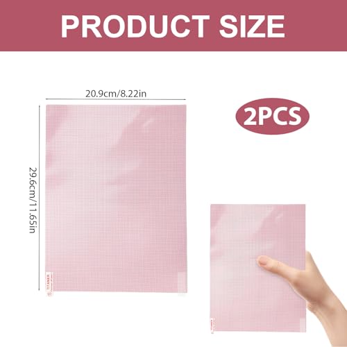 Trpoey 2 Stück A4 HD Schutzfolie Displayschutzfolie für Zum selber Zuschneiden, Schutzfolie für GPS Kamera Uhr tablet Anti-Fingerprint Universell Deckung Kratzfest