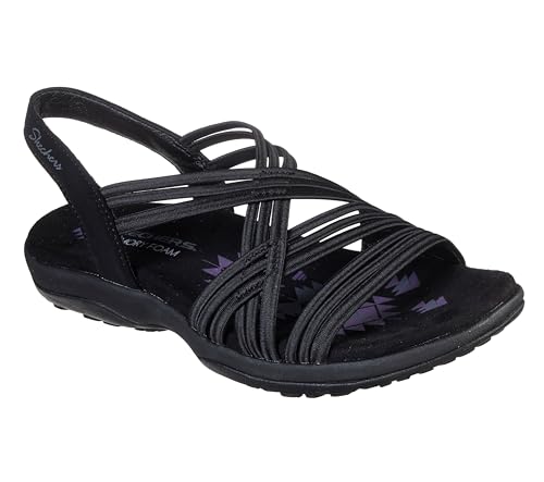 Baskets Skechers Simply Stretch 163023Blk - vue 8