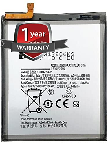 Image of THE BATTERY STORE Original EB-BA426ABY Battery for Samsung M42 /5G (A72) A32 /5G M32 /5G M42 /5G A326B battery with 1 year warranty and high battery backup. carefully check your model and purchase (FOR SAMSUNG A72)