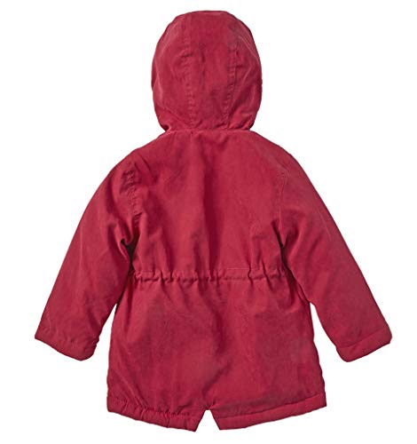 Cremson Girls Plush Lined Hooded Warm Winter Anorak Outerwear Jacket Parka Coat2