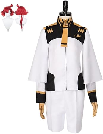 Amazon Wyfc 機動戦士ガンダム 水星の魔女 スレッタ マーキュリー コスプレ衣装 ウィッグ付 コスチューム 変装 仮装 アニメ ハロウィン クリスマス 撮影 祭り プレゼントユニフォーム 文化祭 学園祭 コスチューム Cosplay 演出服 イベント セット ウィッグ L