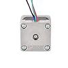 STEPPERONLINE Nema 14 Stepper Motor 0.9deg(400 Steps/rev) 0.4A 11Ncm/15.6oz.in Bipolar 4-Wires