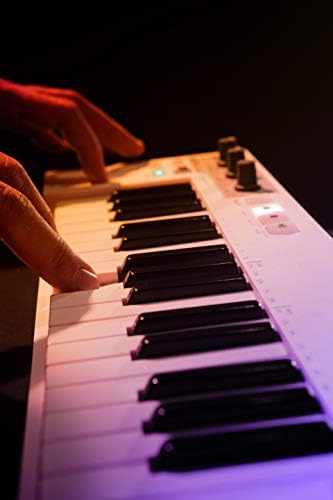 Arturia 430201 KeyStep - MIDI Controller Keyboard & Polyphonic Sequencer, 36.0 mm*485.0 mm*145.0 mm,White