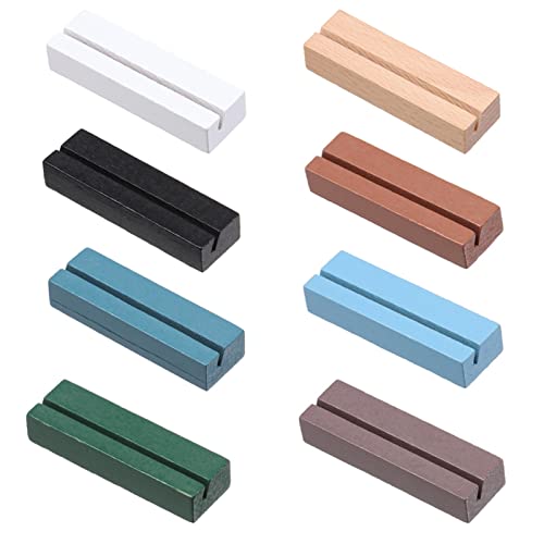 Business Card Carrier Wooden Card Holder Business Card Holder Rectangular Business Card Holder Picture Folder Office Handmade Note Holder Business Card Holder4