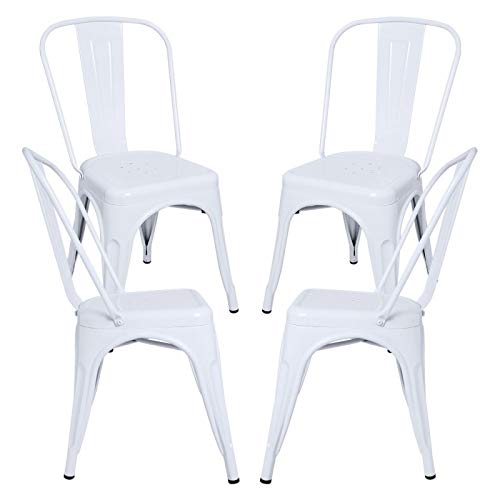 Regalos Miguel - Packs Sillas Comedor - Pack 4 Sillas Torix - Blanco - Envío Desde España