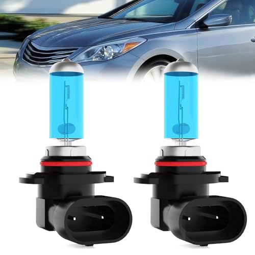 Image of Fog Light Bulbs Compatible With Hyundai Azera 2015-2017, 9006 Fog Lights Halogen Light Bulb, Super Bright 6000K White, Plug and Play, Pack of 2