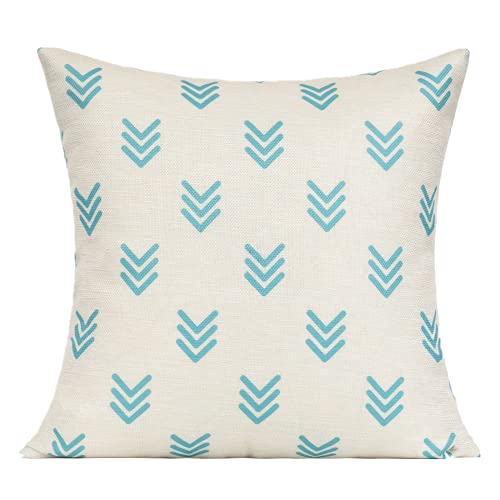 Azzurro esterno Copricuscino Decorativo Moderno