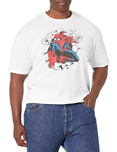 Slip Spider-Man homme anti-irritation en coton doux anti-frottement