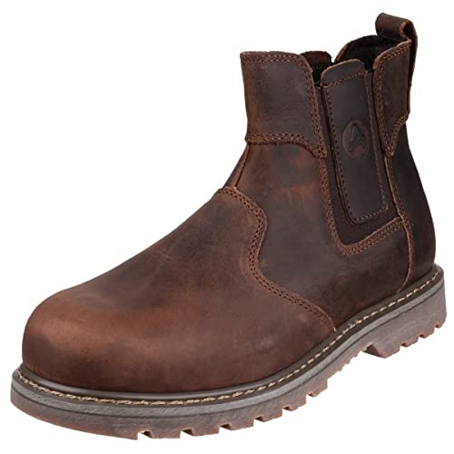 Amblers Steel FS165 Herren-Sicherheitsstiefel, Arbeitsschuhe, Braun, 19443-30061-10