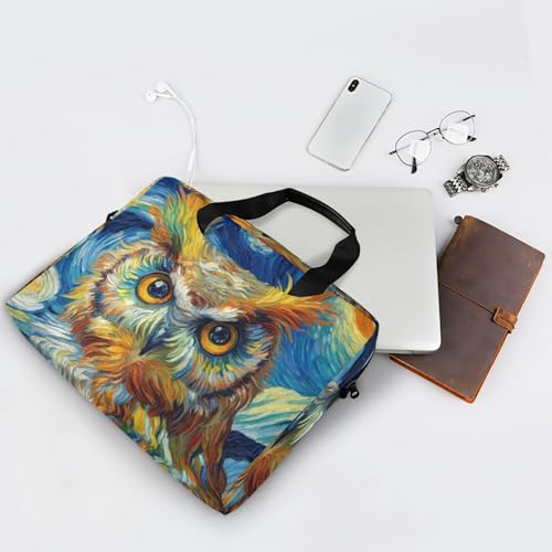 Funda para portátil ALAZA Owl Starry Sky 13-15.6 pulg miniatura 7