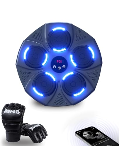 ROIPXM Music Boxing Machine for Adults, Boxing Machine Wall Mounted Music with Gloves, Boxing Music...