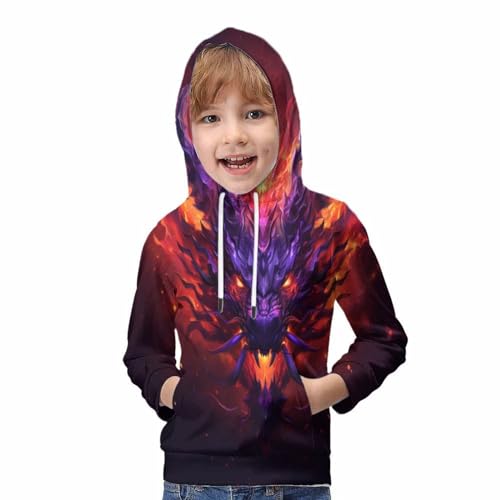 Sweat à capuche dragon enfant - Le cadeau idéal pour l'hiver - 5