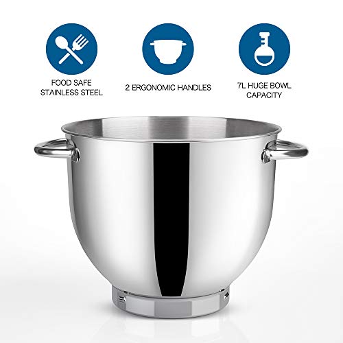 (30 OFF) 3in1 Electric Stand Mixer W/ Beater Hook, Meat Grinder