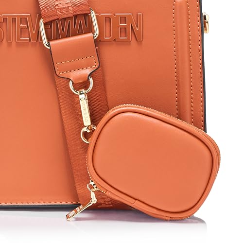 Image of Steve Madden womens Steve Madden Bevelyn Convertible Crossbody Bag