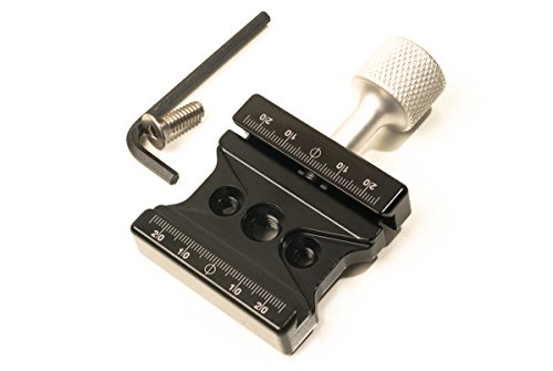 Hejnar Photo 2.375 Inch Jaw Length Clamp for Arca Swiss Type Plates and Mounts. Made in U.S.A -  F62