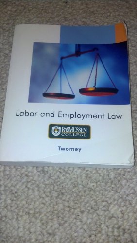Labor and Employment Law 032462087X Book Cover