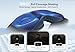 TOPOINT Sleep Mask with Bluetooth Headphones Wireless, 3D Eye Mask for Sleeping Headphones Women Men with Noise Canceling Earbuds, Thin Speaker, Blackout, 15 Hours for Travel, Meditation, CPAP Users