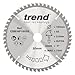 Price comparison product image Trend Aluminium & Plastic Circular Saw Blade, 160mm Diameter, 20mm Bore, 52 Teeth, 2.2mm Kerf, -6° Hook, TCT, Extra-Fine Finish, CSB/AP16052