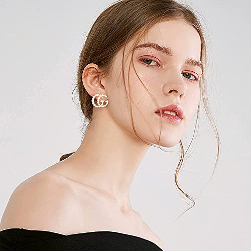 Initial Stud Earrings for Women - Initial Rhinestones Earrings Colorful Crystal AlphabetName Earrings Fashion Piercing Jewelry Gift for Women Girls - Image 7