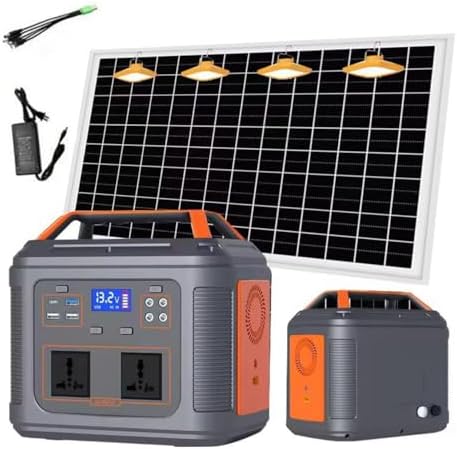 Rexhan 300W Portable Power Station, LiFePO4 Battery, Mobile Batte...