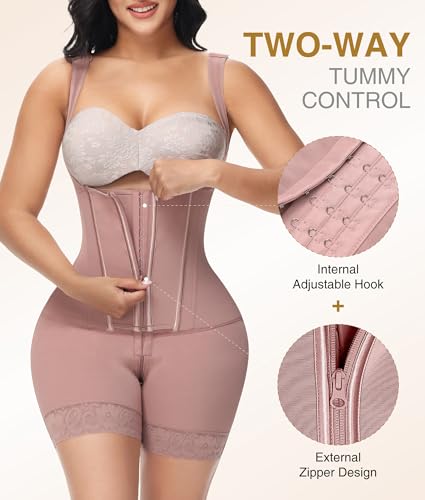 Image of M MYODRESS Fajas Colombianas Moldeadoras Shapewear Tummy Control Body Shaper Girdles Post Surgery Compression Garment