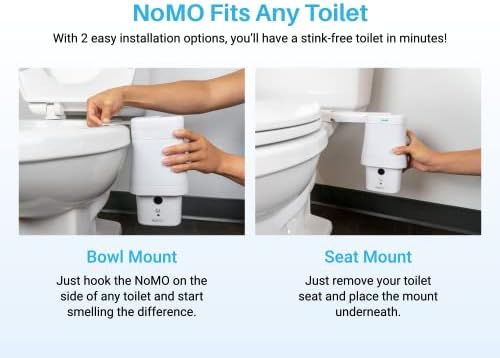 Amazon Com Nomo Air Purifier For Bathroom Chemical Free Activated Charcoal Deodorizer Eliminates Toilet Odors And Smells Health Household