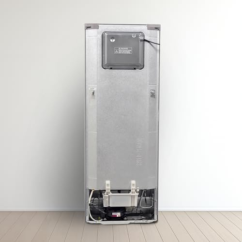 Image of Panasonic 338 L 3 Star 6-Stage Smart Inverter Frost-Free Double Door Refrigerator (NR-TG351CUSN, Shining Silver, Jumbo Vegetable Basket, Net Capacity 308L)