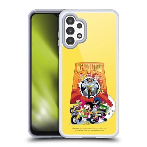 Funda Teen Titans Go Samsung Galaxy A13 evita arañazos carcasa silicona suave