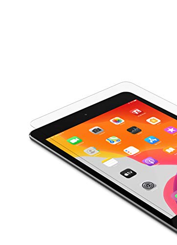 Belkin iPad 8th Generation Screen Protector (ScreenForce TemperedGlass for & 7th gen, Air 3, Pro 10.5-inch)