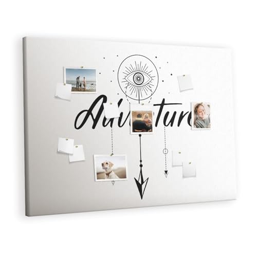 Notes et photos tableau mural en liège pour stopper le désordre de bureau