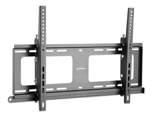 Image of Manhattan Outdoor Anti-Theft Tilting TV Wall Mount for 37-86 Inch Displays, Weatherproof & Secure for Patios & Poolside, Flexible Viewing Angles - 462143