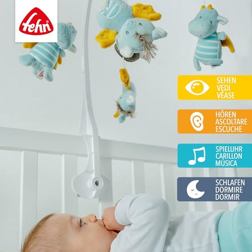 Móvil cuna bebé Fehn Little Castle con música de Mozart 2