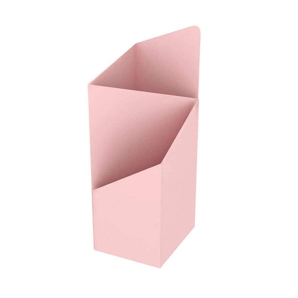 KLerDH Umbrella Stand, Commercial Homes ，Metal Iron Geometric Umbrella Racks Static Paint Anti-Rust(Roze)