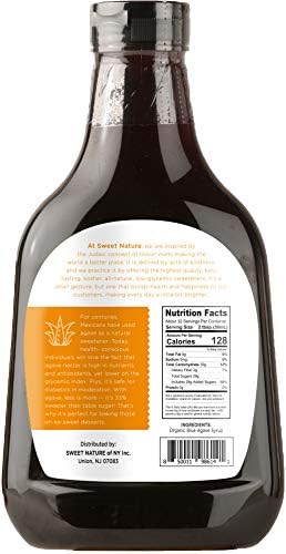 Jarabe de Agave Crudo Sweet Nature 46 oz miniatura 3