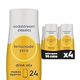 SodaStream SodaStream Zero Lemonade Drink Mix, 14.9 Fl Oz (Pack of 4)
