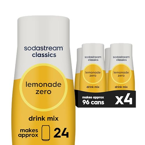 SodaStream SodaStream Zero Lemonade Drink Mix, 14.9 Fl Oz (Pack of 4)