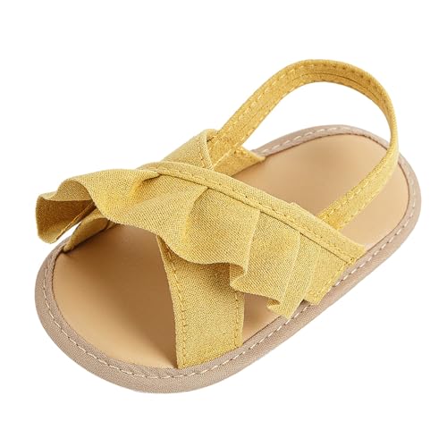 Baby Sandals Summer Baby Shoes Rubber Sole Non Slip Floor Sandals Lace Toddler Shoes Casual Girls Shoe Size 5