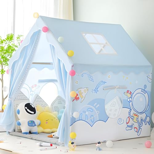 Image of Jumbo Size Light Weight Kids Play Tent House for 3-13 Year Old Kids Girls and Boys (Robot House)