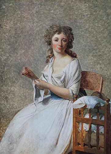 Affiche Peinture Portrait de Madame Adélaïde Pastoret par David 60x90cm