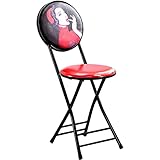 TIANYIA Haushalt Klappstuhl Rückenlehne Stuhl Esszimmerstuhl Tragbarer einfacher Hocker im Freien Schlafsaal Vermietung Haus Freizeitstuhl