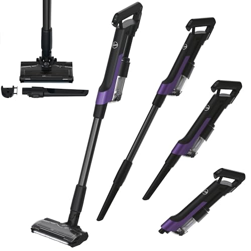 Hoover HF2 Aspirateur Balai sans Fil Puissant Ultraléger & Compact, 165W, Brosse Anti-emmêlement, Multi-sols Eclairage LED, Autonomie...