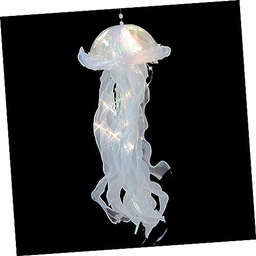 SOIMISS Linterna De Medusa Decorativa Para Habitaciones De Niñas, Luz Nocturna Colgante, Luz Portátil Poste, Lámpara De Plástico Para Decoración De Fiesta y Dormitorio, Uso Prolongado